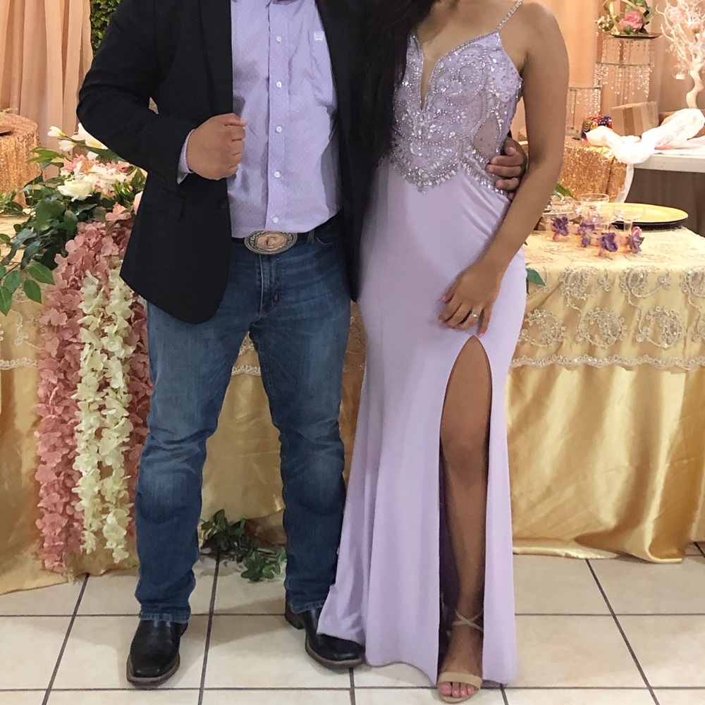 Purple dress